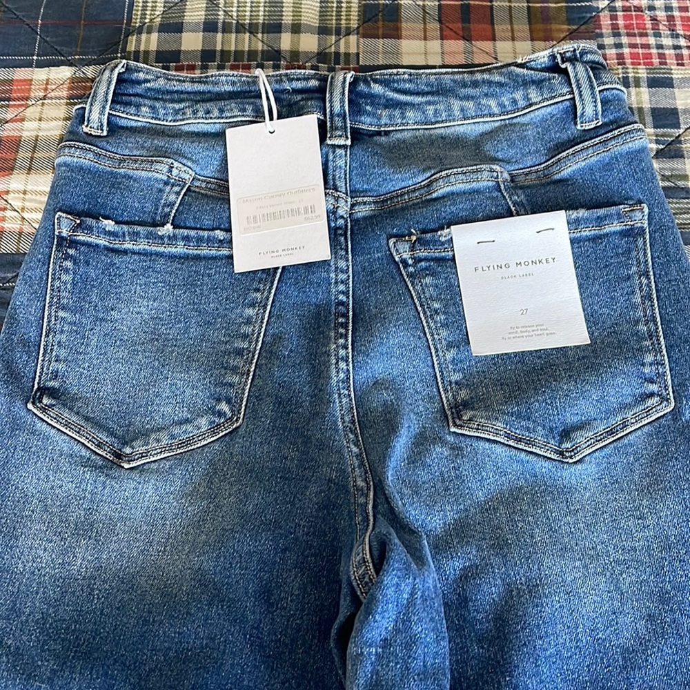 Flying monkey black label jeans size 27